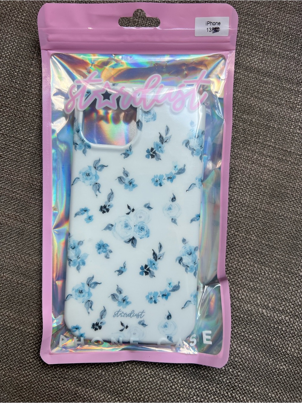Stardust Blue Floral iPhone 13
